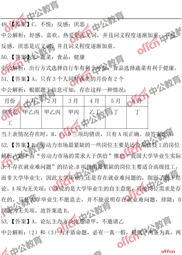 广东省 公务员 考试题